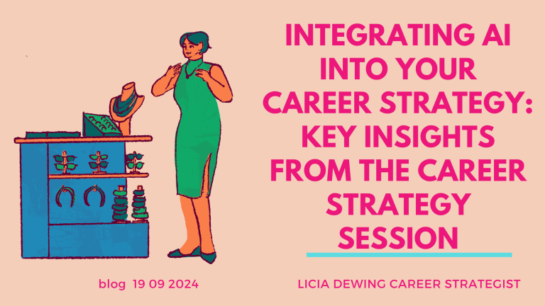 Integrating AI into Your Career Strategy Key Insights from the Career Strategy Session Thur 19 Sept